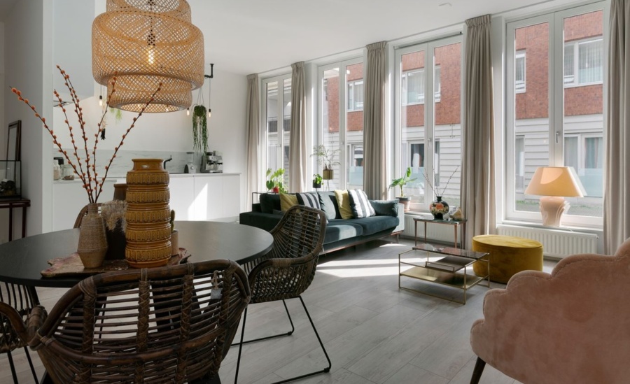 Stijlvolle meubels uit het luxe woonproject met aandacht voor comfort