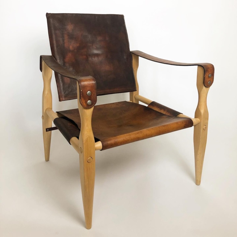 Safari chair, Wilhelm Kienzle Wohnbedarf (verkocht)