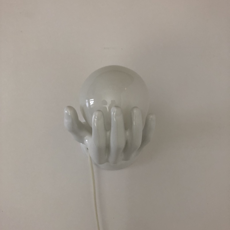 (Wand)lamp hand (verkocht)