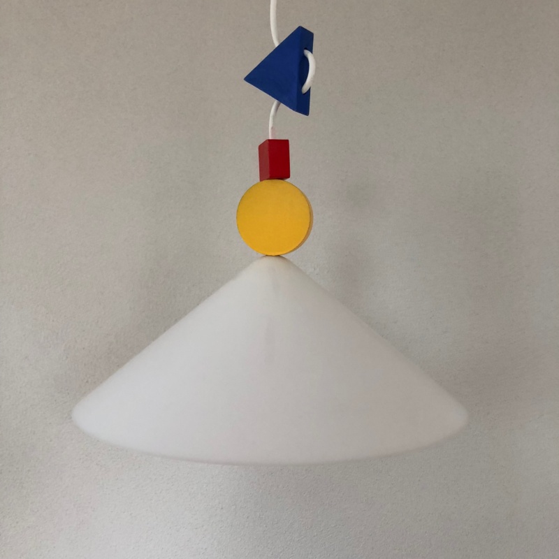 Ikea Stoja Design Pendant hanglamp In Memphis Stijl €190