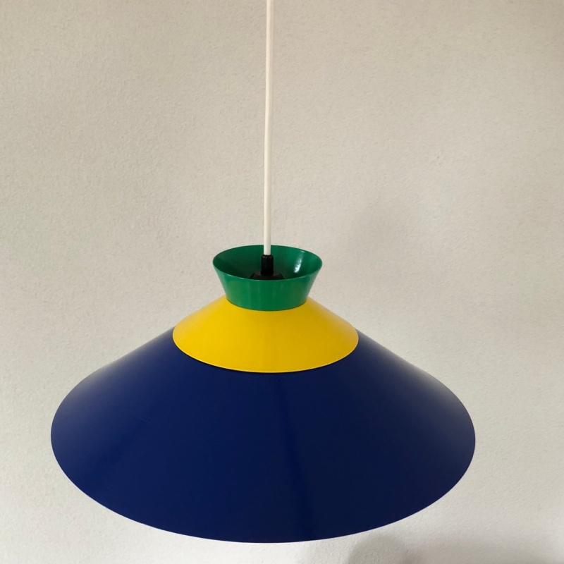 Vintage 1980s WLP Germany Pendant/ hanglamp €200