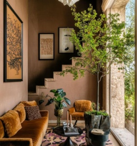 Interieur met grote kamerplanten zoals Strelitzia en Monstera voor een urban jungle sfeer Grote kamerplanten: stijlvol, luchtzuiverend en trendy