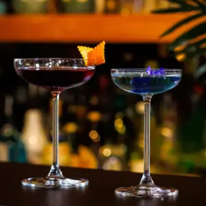Luxe champagneglazen met modern design – Onis Bespoke coupe voor stijlvolle feesten. Champagneglazen kopen, de mooiste champagneglazen voor elke interieurstijl. Van klassiek tot modern, deze selectie maakt het feestelijk.