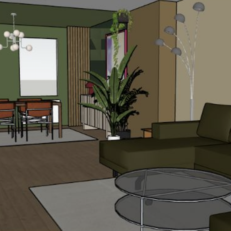 Renovatie en styling appartement Rotterdam