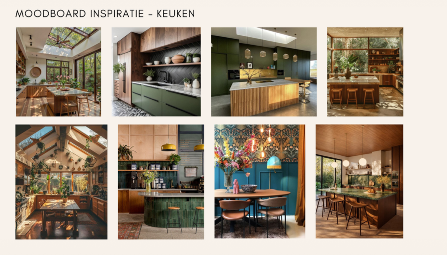 moodboard inspiratie keuken interieurontwerp