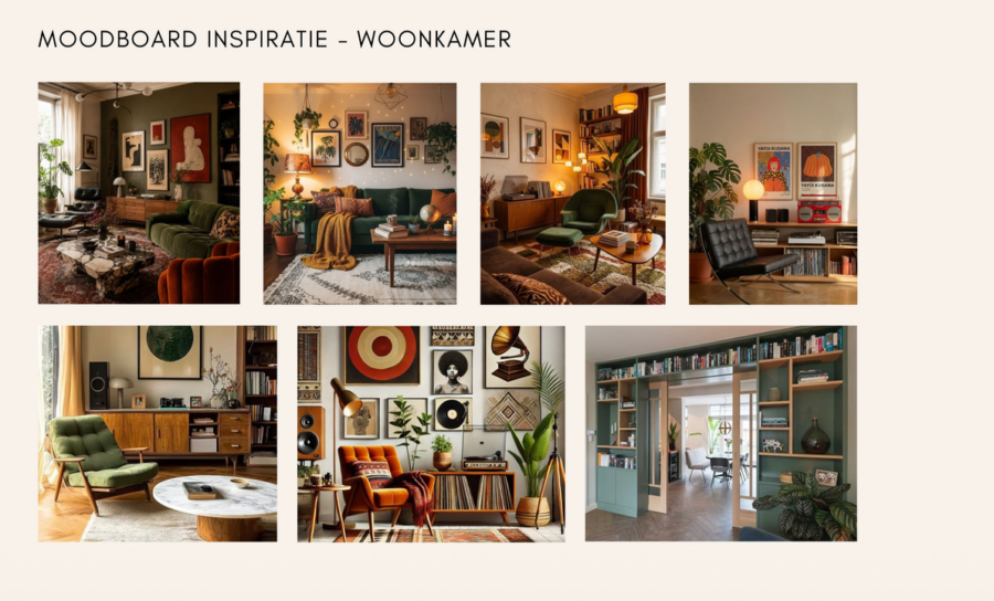 moodboard inspiratie woonkamer interieurproject