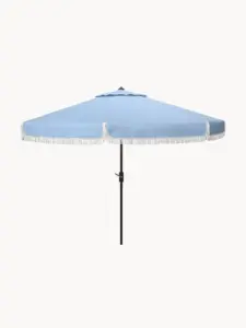 parasol milan blauw en wit