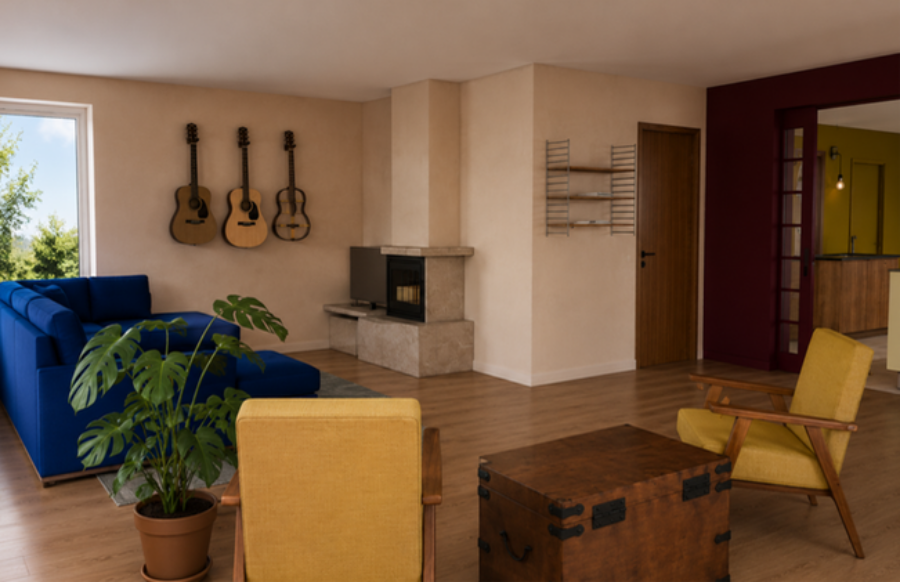 visualisatie woning interieurontwerp