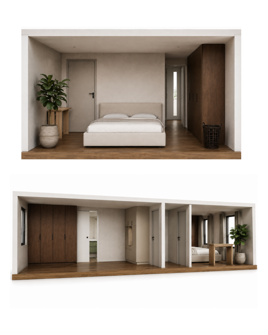 Ontwerp voor een uitbouw van 40 m2 bij een gezinswoning in Den Haag